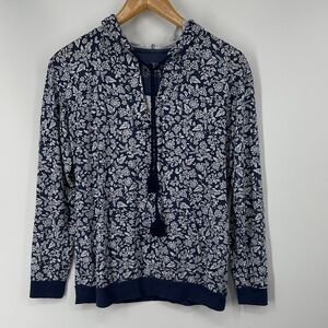 Panhandle Navy Floral Hoodie